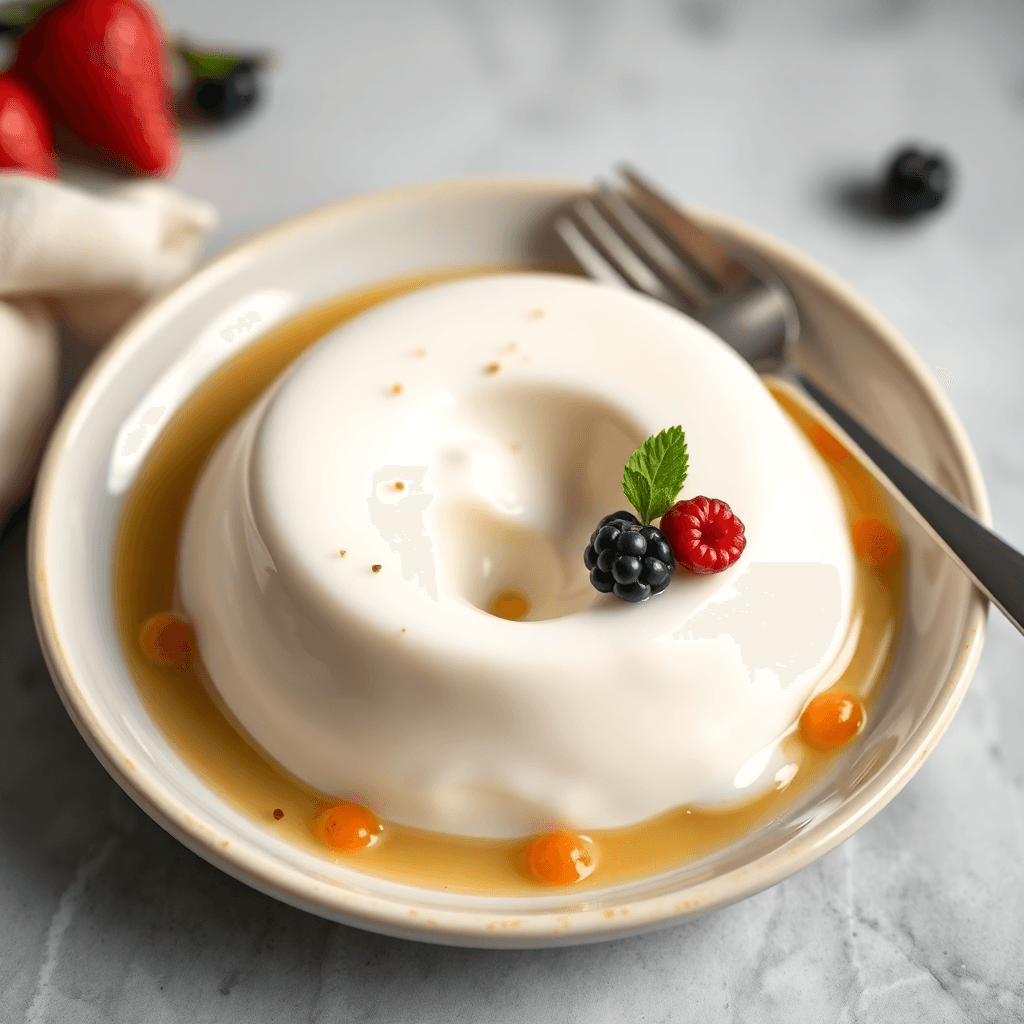 Classic Coconut Milk Panna Cotta