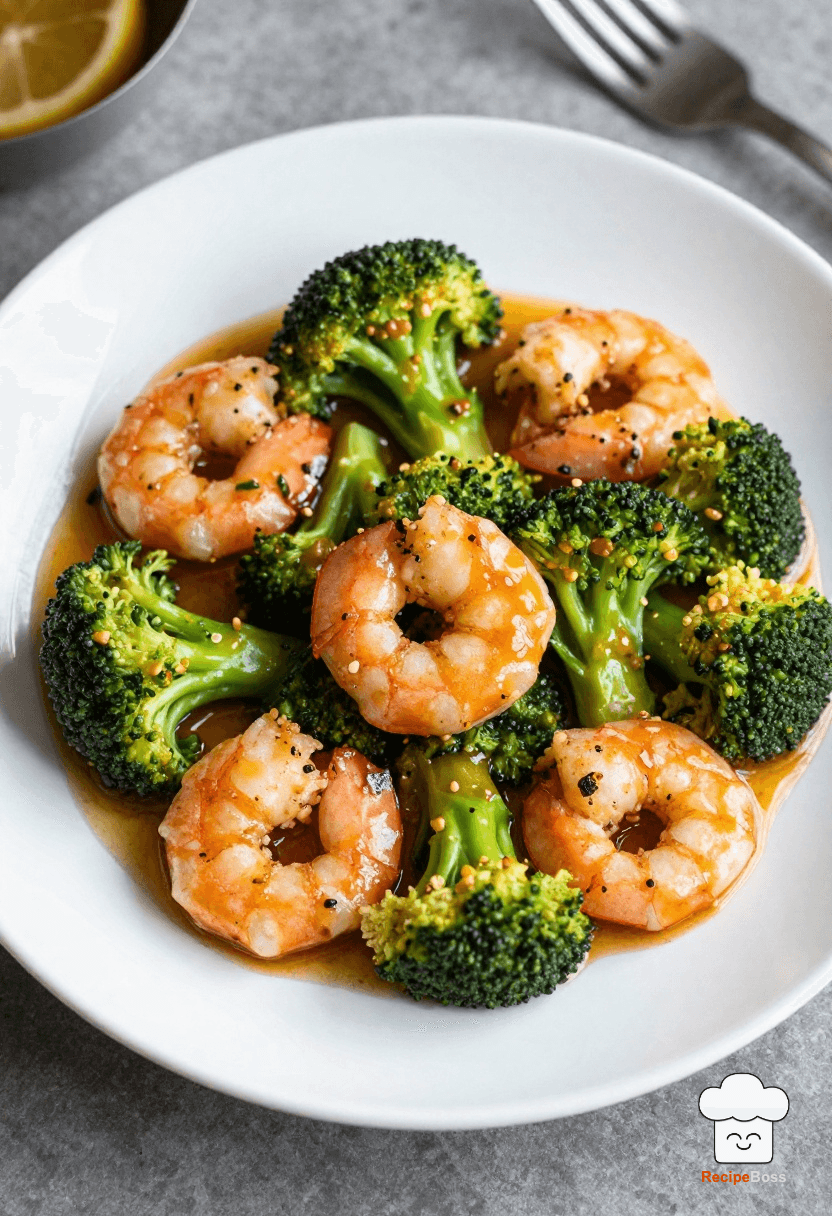 Honey Garlic Butter Shrimp and Broccoli Skillet