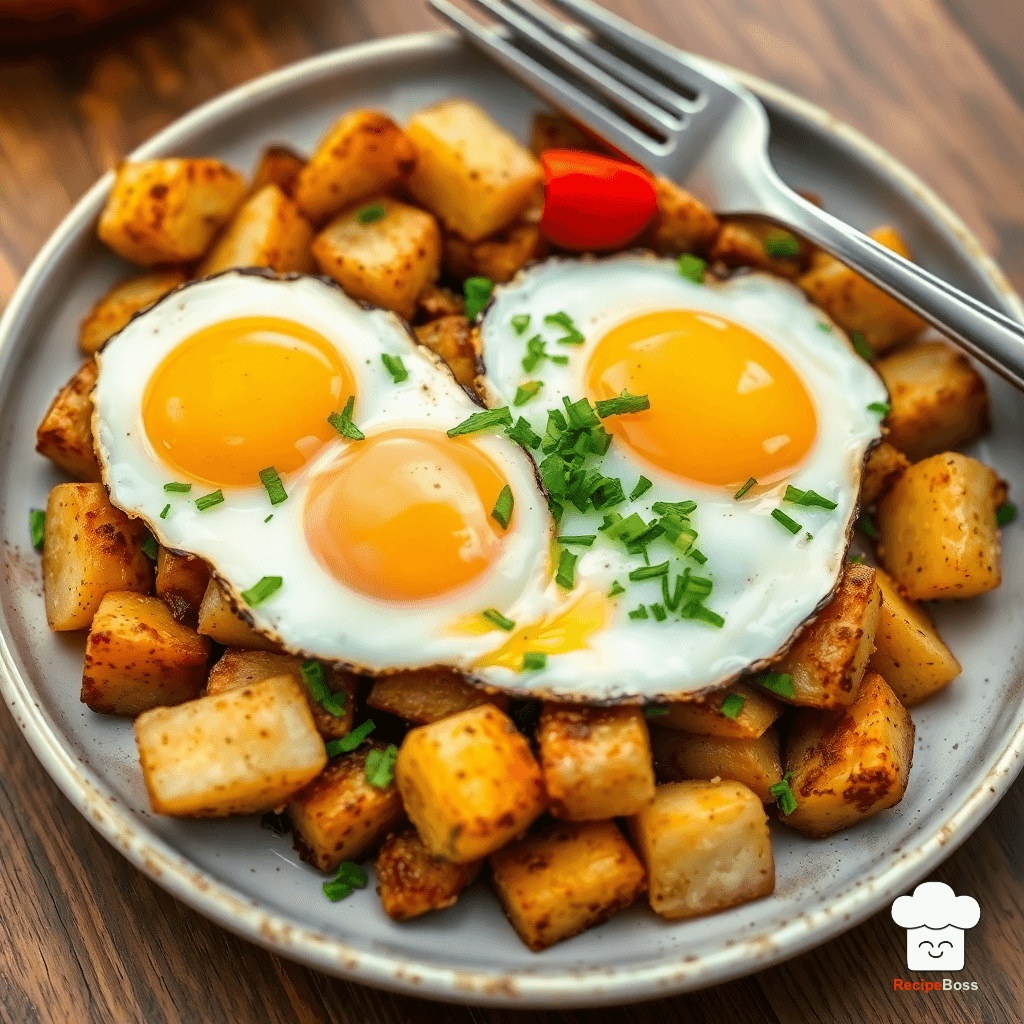 Savory Egg and Potato Skillet Hash