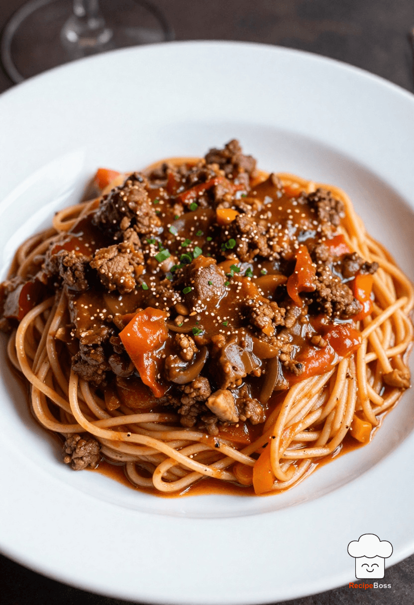 Slow Simmered Ragu Bolognese