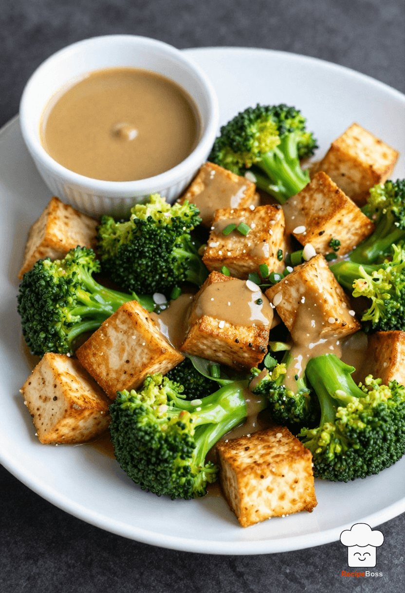 Creative Tofu and Broccoli Stir-fry with Savory Tahini Sauce